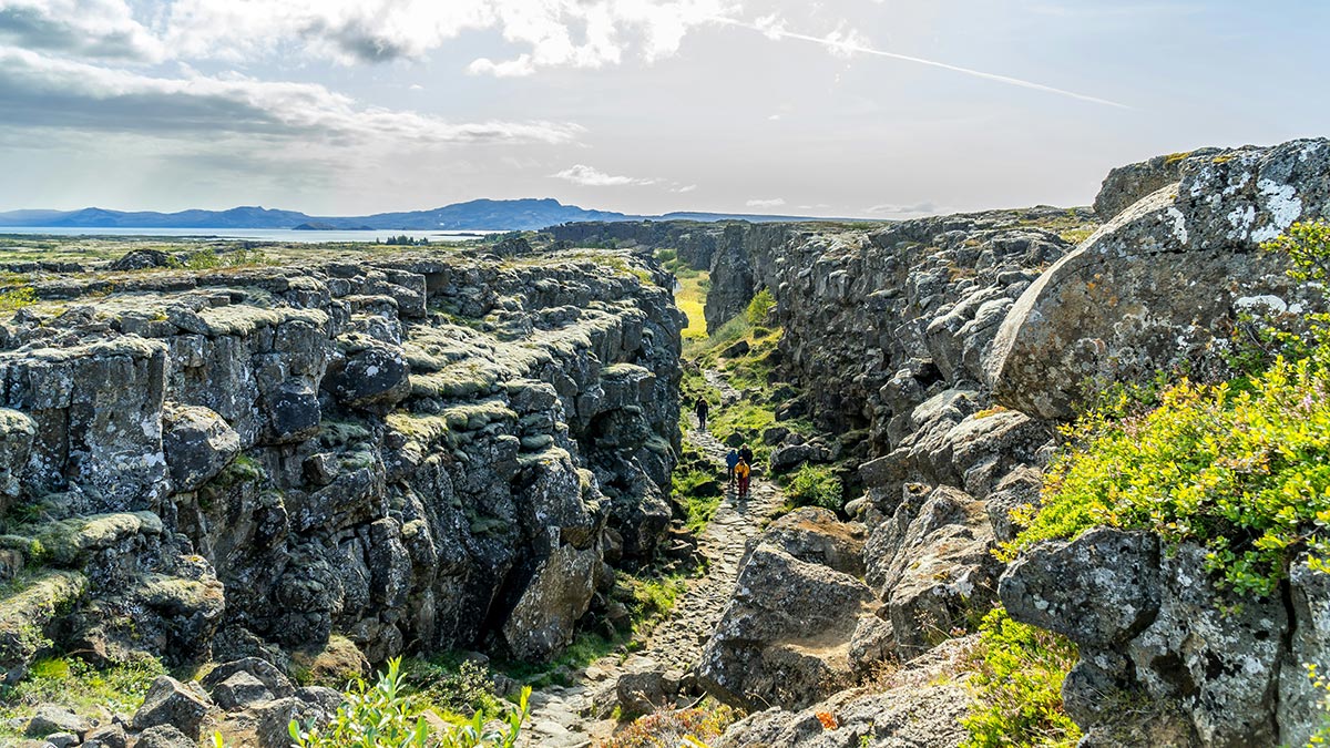Thingvellir Nationaal Park (IJsland)